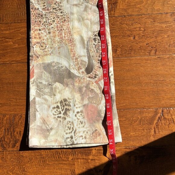 Olsen Women's Straight Leg Jeans - Animal Print - Picture 10 of 10